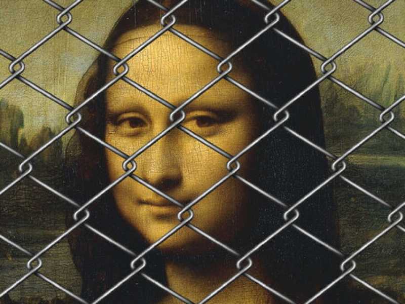 Metti la Gioconda in una gabbia. L’arte segregata