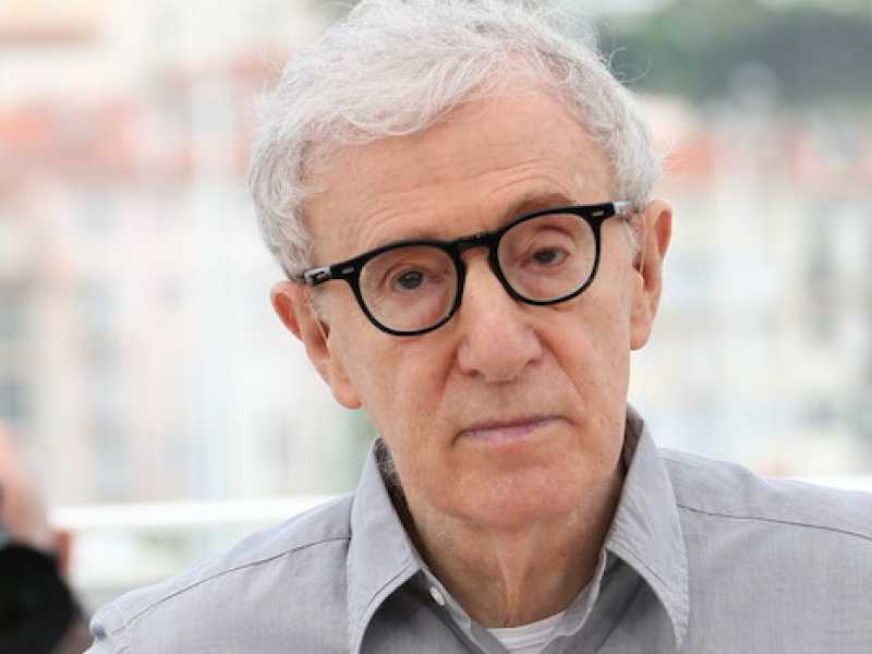 Woody Allen al festival di Cannes nel 2016 (Foto LaPresse)