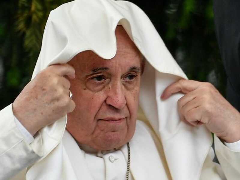 Papa Francesco (foto LaPresse)
