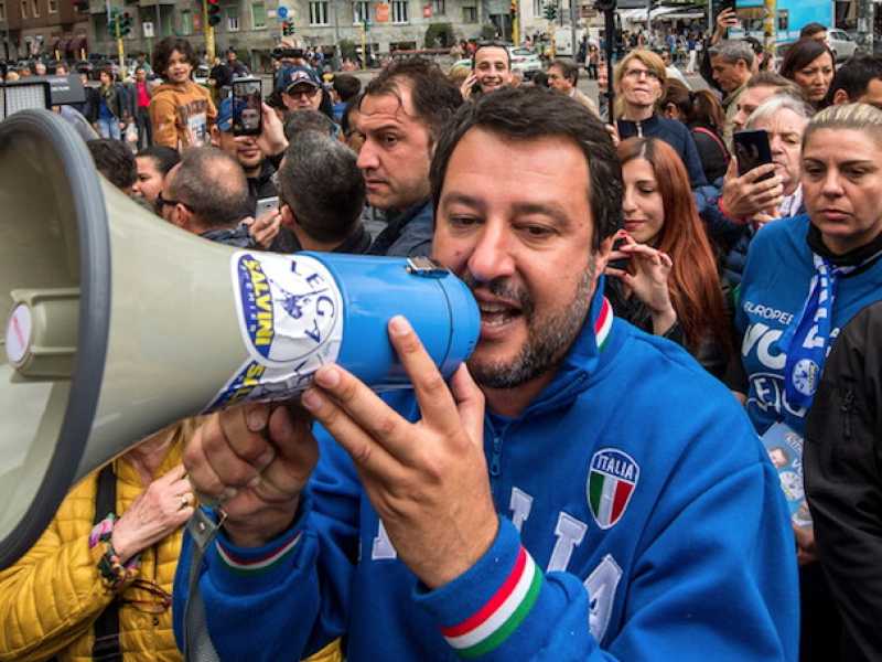 Matteo Salvini (foto LaPresse)