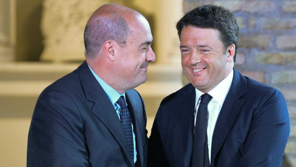 Immagine di Il ritorno al futuro di Renzi sarà nel Pd? Le cento piazze di Zingaretti