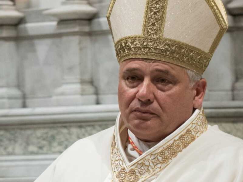 Il cardinale Konrad Krajewski (foto Imagoeconomica)