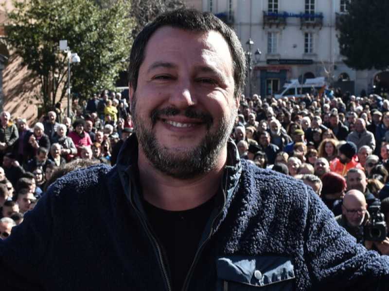 Matteo Salvini (foto LaPresse)
