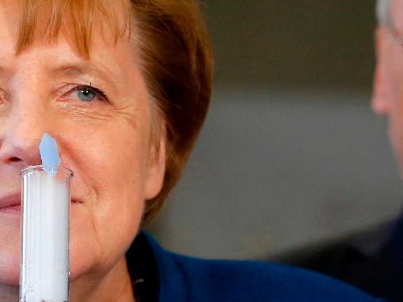 Angela Merkel (foto LaPresse)