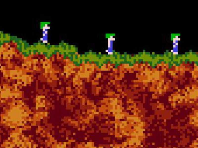 Lemmings, un videogioco rompicapo sviluppato nel 1991 dalla DMA Design e pubblicato dalla Psygnosis per Amiga. &Egrave; uno dei giochi pi&ugrave; popolari del suo genere