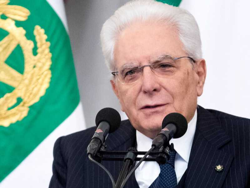 Sergio Mattarella (foto LaPresse)