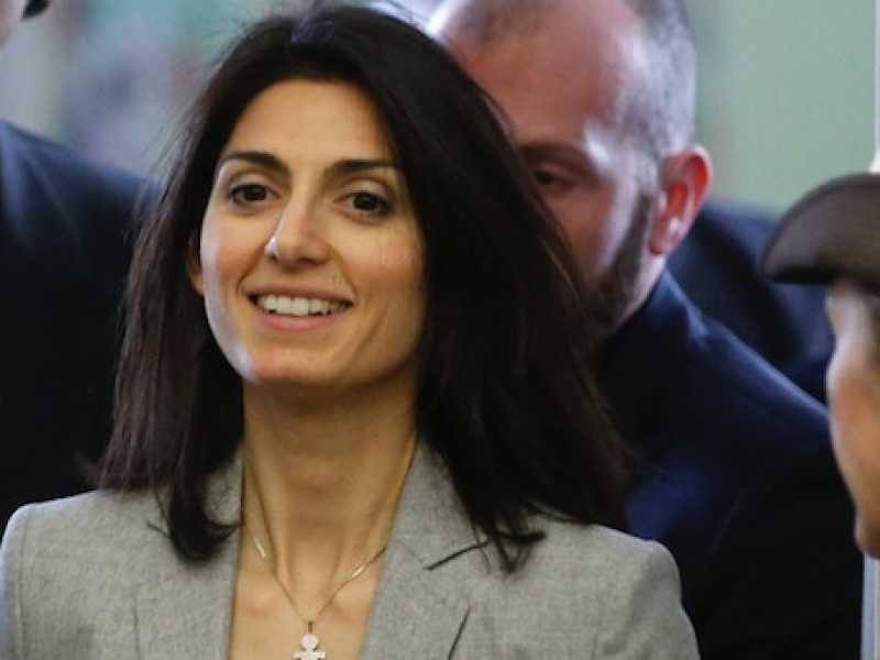 Il sindaco di Roma Virginia Raggi (Foto LaPresse)