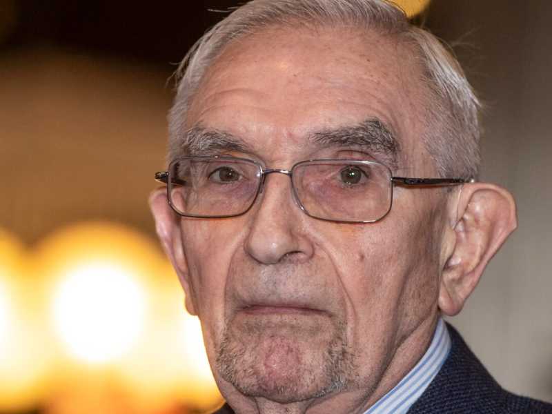 L'ex presidente della Fondazione Cariplo, Giuseppe Guzzetti (Foto LaPresse)