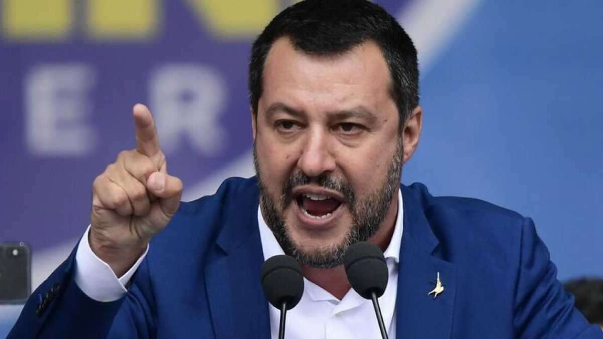 Matteo Salvini (foto LaPresse)