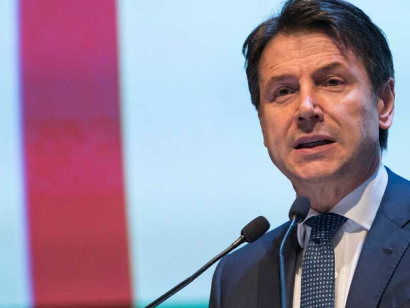Giuseppe Conte (foto LaPresse)