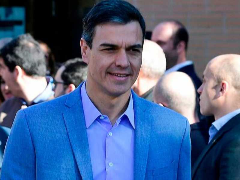 Pedro S&aacute;nchez (foto LaPresse)