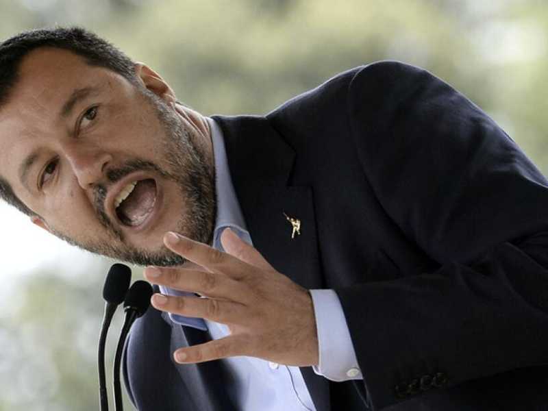 Matteo Salvini (foto LaPresse)
