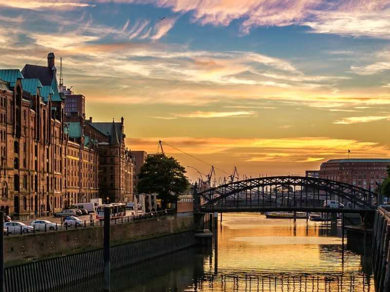 Un'immagine di Amburgo (foto Pixabay)
