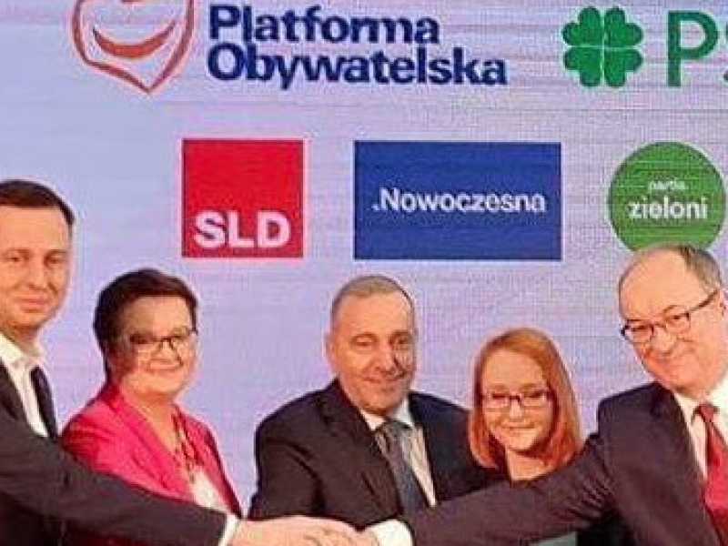 Foto tratta dalla pagina Facebook Koalicja Europejska