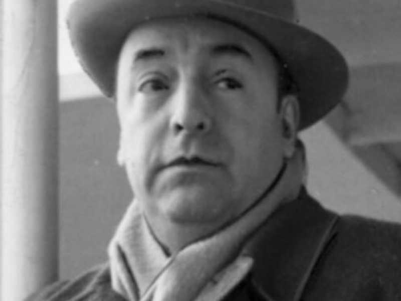 Pablo Neruda (foto LaPresse)