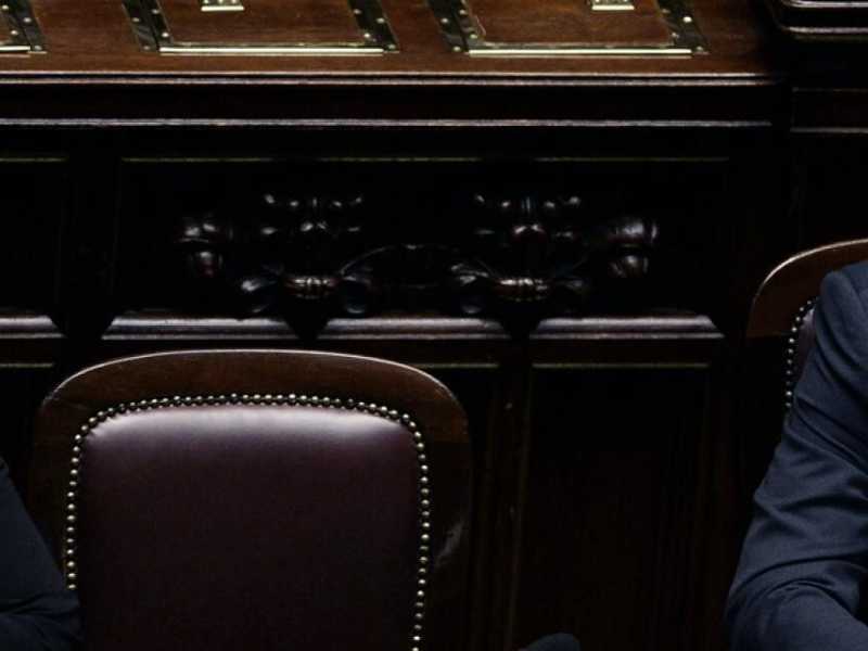 Elisabetta Trenta e Matteo Salvini (foto LaPresse)