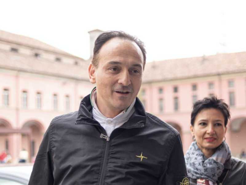 Alberto Cirio al voto per le Elezioni Europee e Regionali (foto LaPresse)