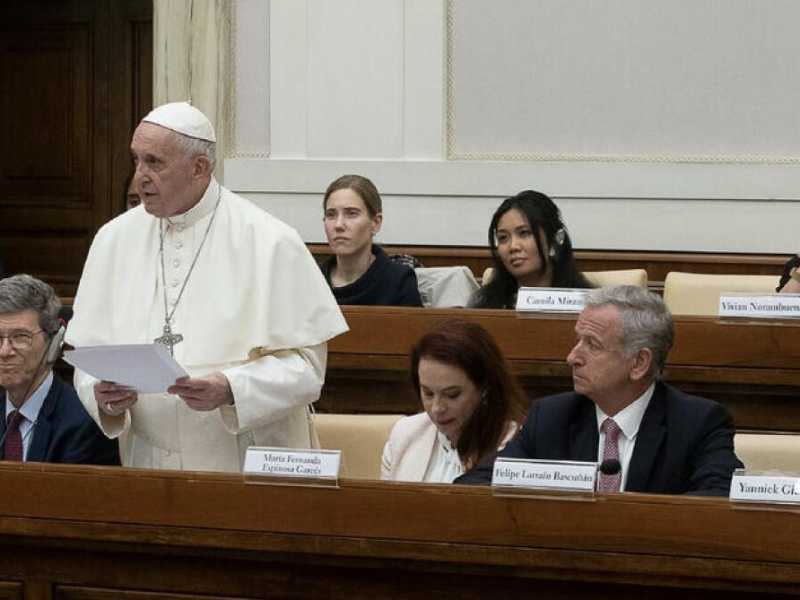 Papa Francesco (foto LaPresse)