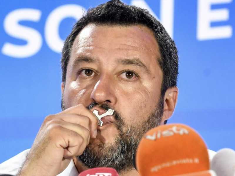 Matteo Salvini (foto LaPresse)
