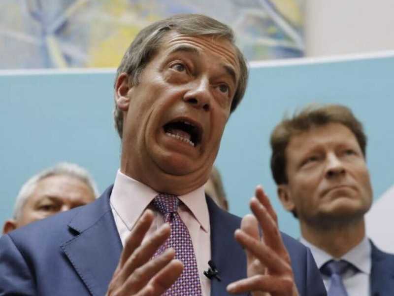Nigel Farage (foto LaPresse)