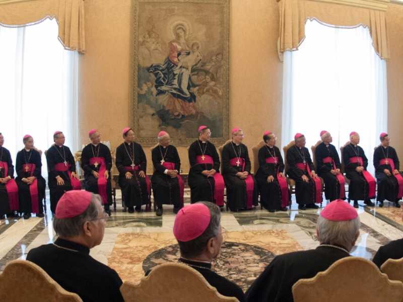 Papa Francesco riceve in udienza i Vescovi della Conferenza Episcopale del Vietnam