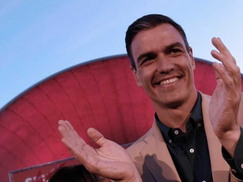 Pedro S&aacute;nchez (foto LaPresse)