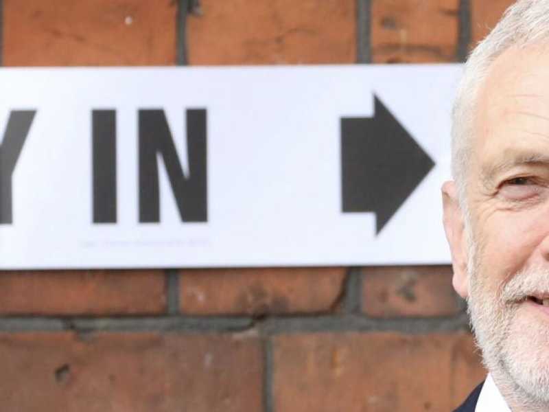 Jeremy Corbyn (foto LaPresse)