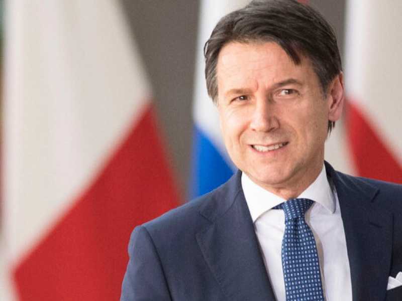 Il premier Giuseppe Conte (foto LaPresse)