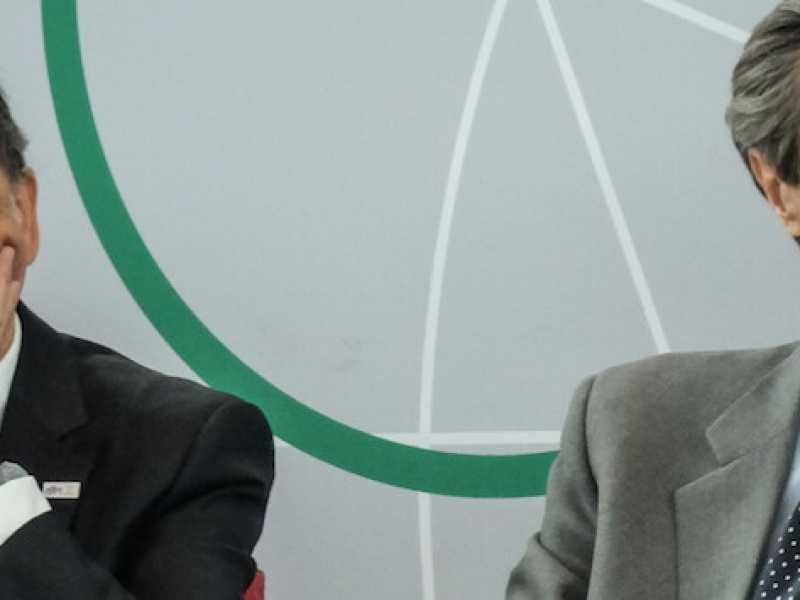 Il sindaco di Milano Beppe Sala e il governatore della regione Lombardia, Attilio Fontana (Foto LaPresse)