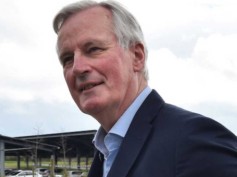 Il capo negoziatore della Brexit, Michel Barnier (Foto LaPresse)