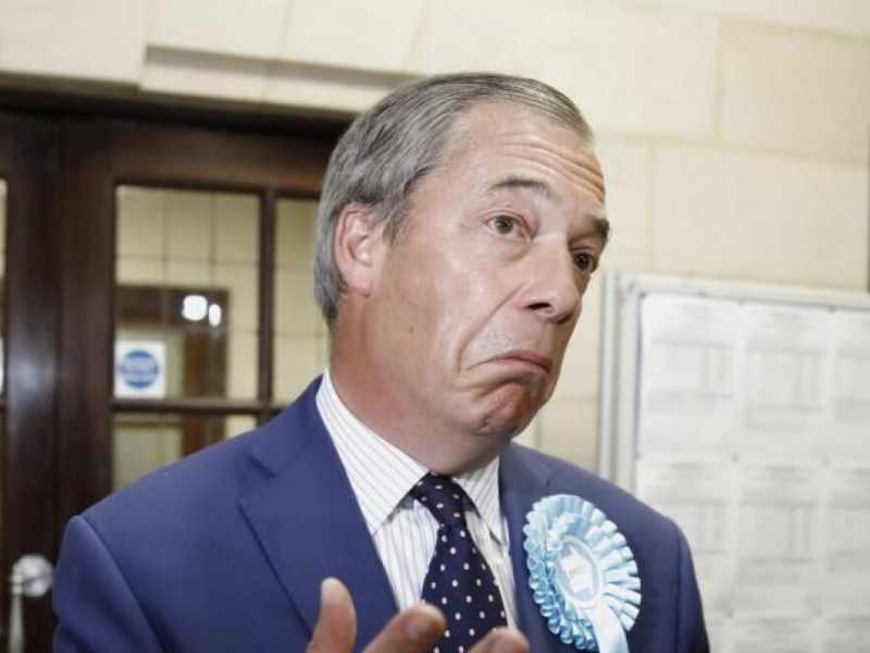 Nigel Farage (foto LaPresse)