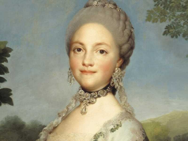 Anton Raphael Mengs, ritratto di Mar&iacute;a Luisa di Borbone-Parma
