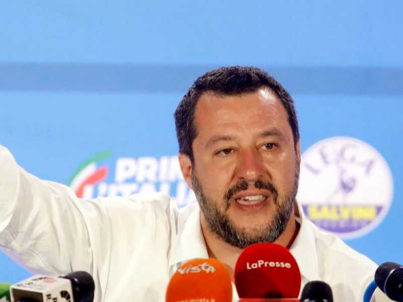 Matteo Salvini (foto LaPresse)