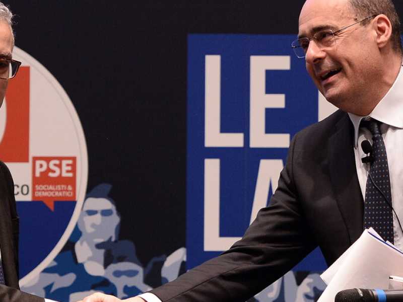 Franco Roberti e Nicola Zingaretti