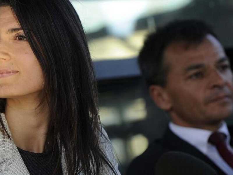 Virginia Raggi con Stefano Fassina (foto LaPresse)