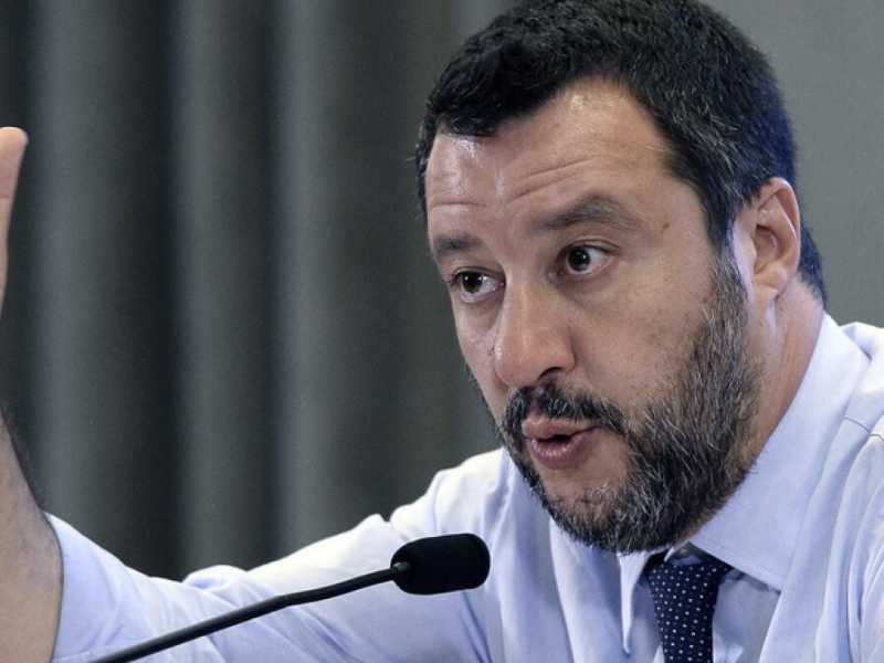 Matteo Salvini (foto LaPresse)