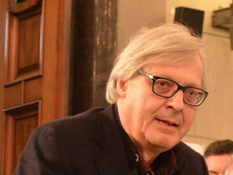Il critico d'arte Vittorio Sgarbi (Foto LaPresse)