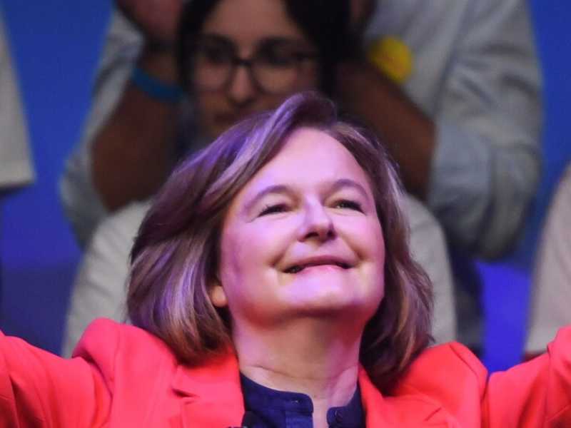 La capolista della R&eacute;publique en marche in Europa Nathalie Loiseau (foto LaPresse)