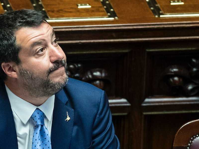 Matteo Salvini (foto LaPresse)