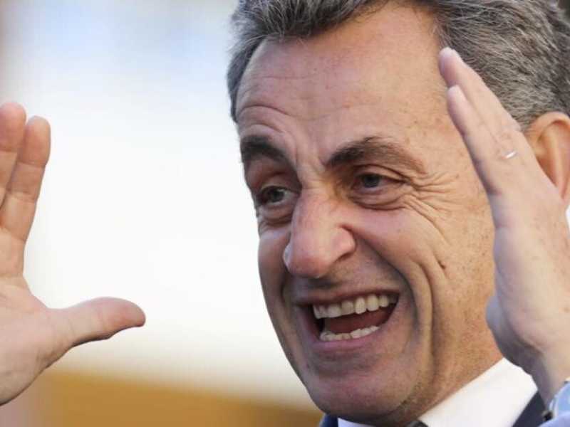 L'ex presidente francese Nicolas Sarkozy (foto LaPresse)