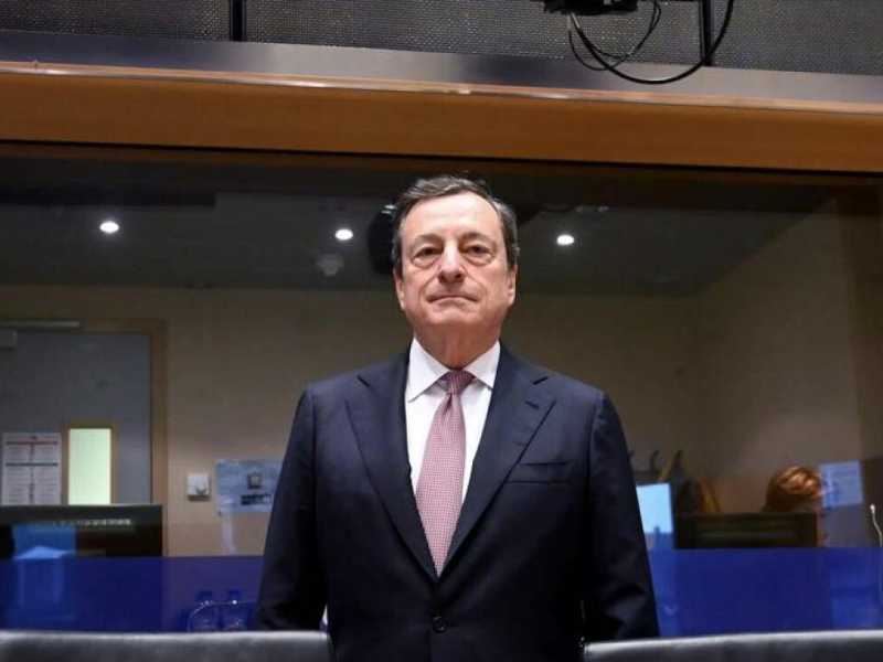 Mario Draghi (foto LaPresse)