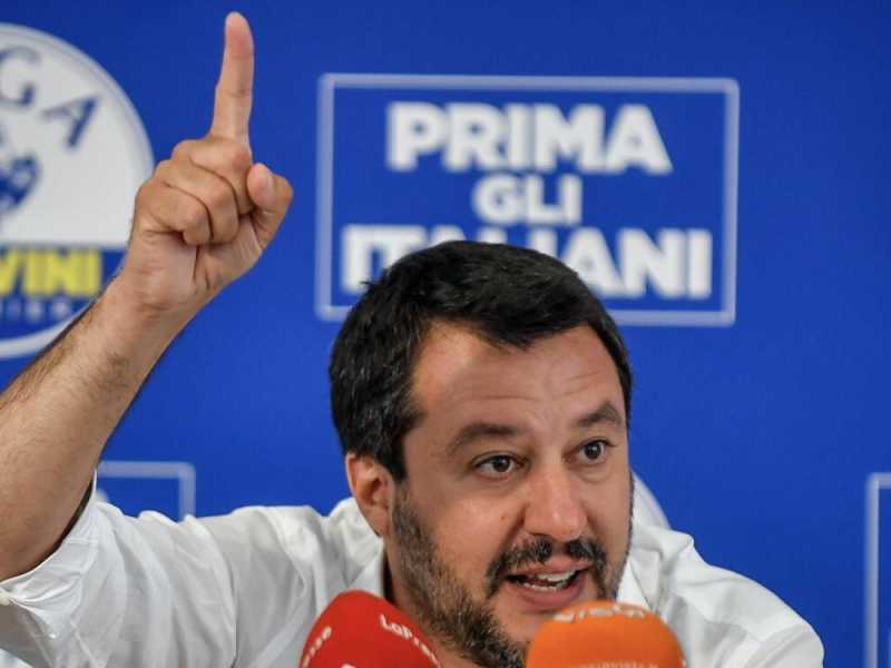 Matteo Salvini (foto LaPresse)
