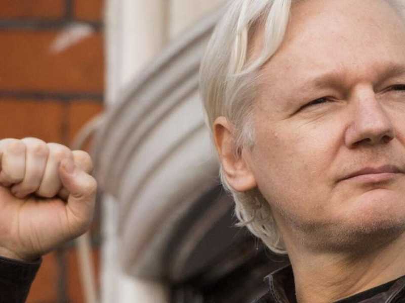 Julian Assange (foto LaPresse)