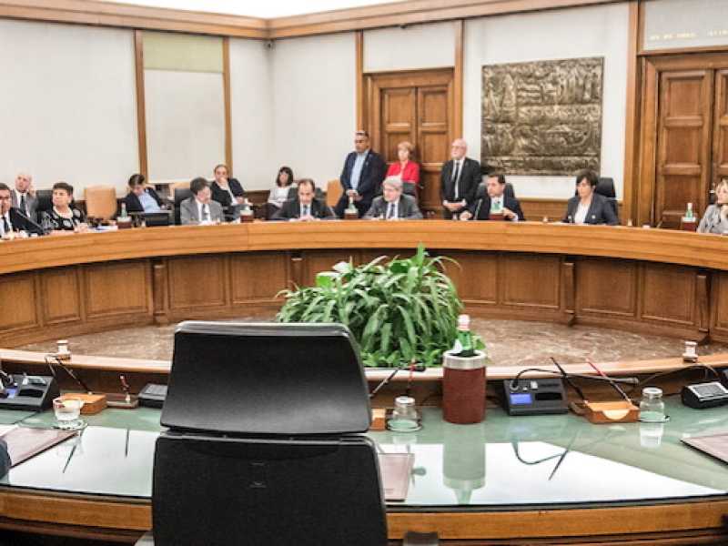 Il plenum del Csm (Foto LaPresse)