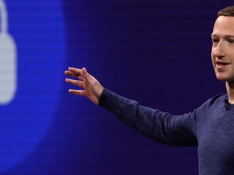 Mark Zuckerberg (foto LaPresse)