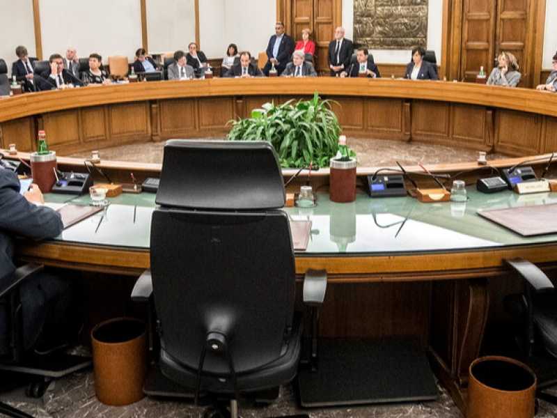 Riunione del Plenum del Csm (foto LaPresse)