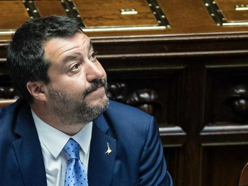 Matteo Salvini (foto LaPresse)