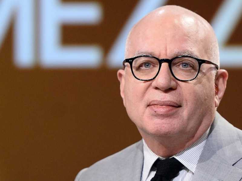 Michael Wolff, giornalista americano e autore del libro "Assedio" (Foto LaPresse)