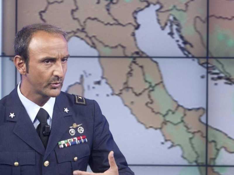 Il meteorologo dell'Aeronautica militare, Guido Guidi