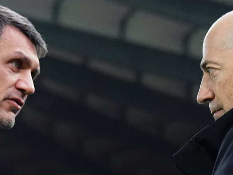 Paolo Maldini e Ivan Gazidis (foto LaPresse)